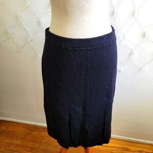 St. John Knit Skirt / Black / Essentials by Marie Gray